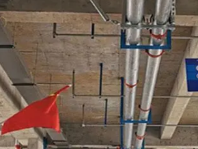 通河管廊支架的安装方法
